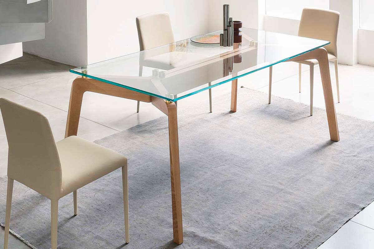 Tavolo moderno Riflessi Glide 4