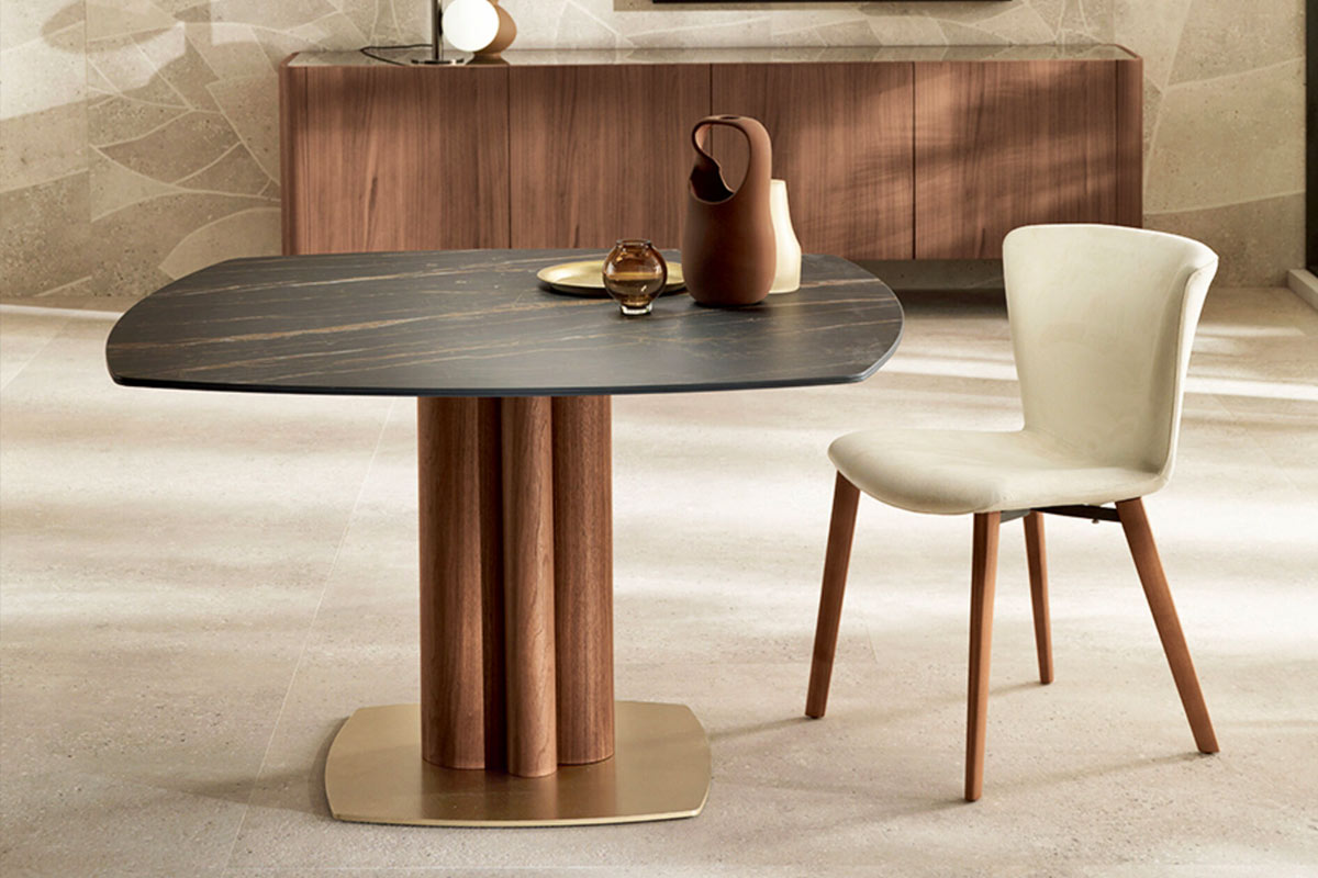 Tavolo moderno Riflessi Tower 2