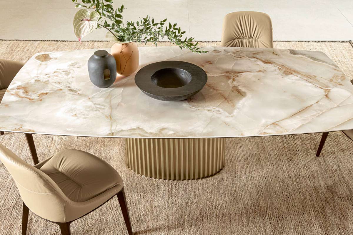 Tavolo moderno Riflessi Enea 2