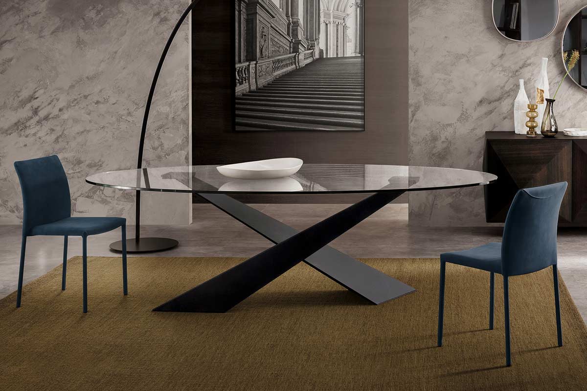 Tavolo moderno Riflessi Living 4