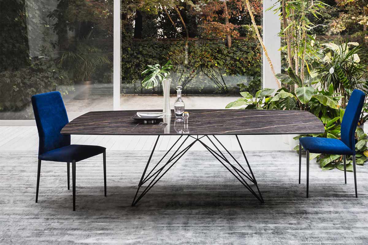 Tavolo moderno Riflessi Pegaso 2