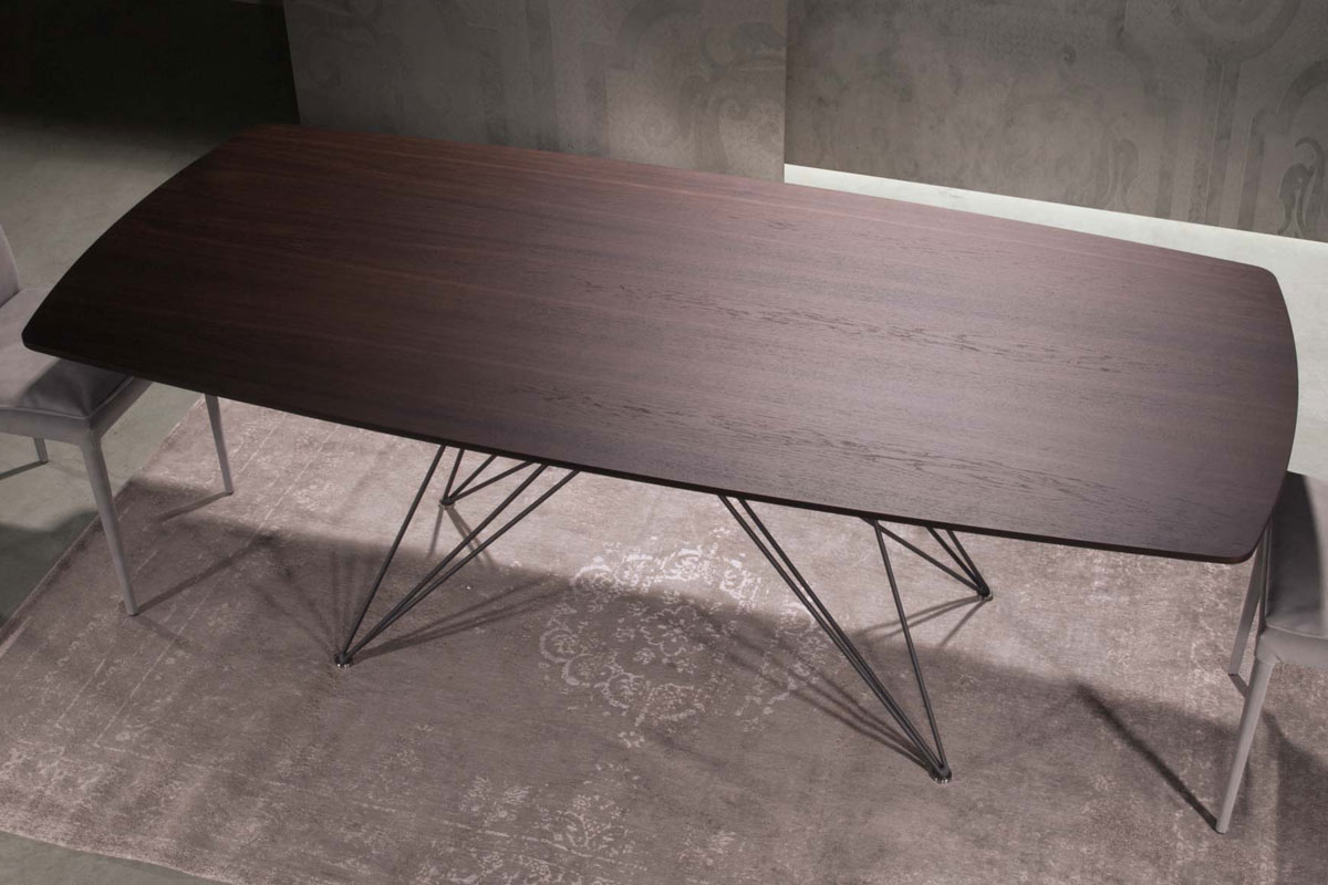 Tavolo moderno Riflessi Pegaso 6