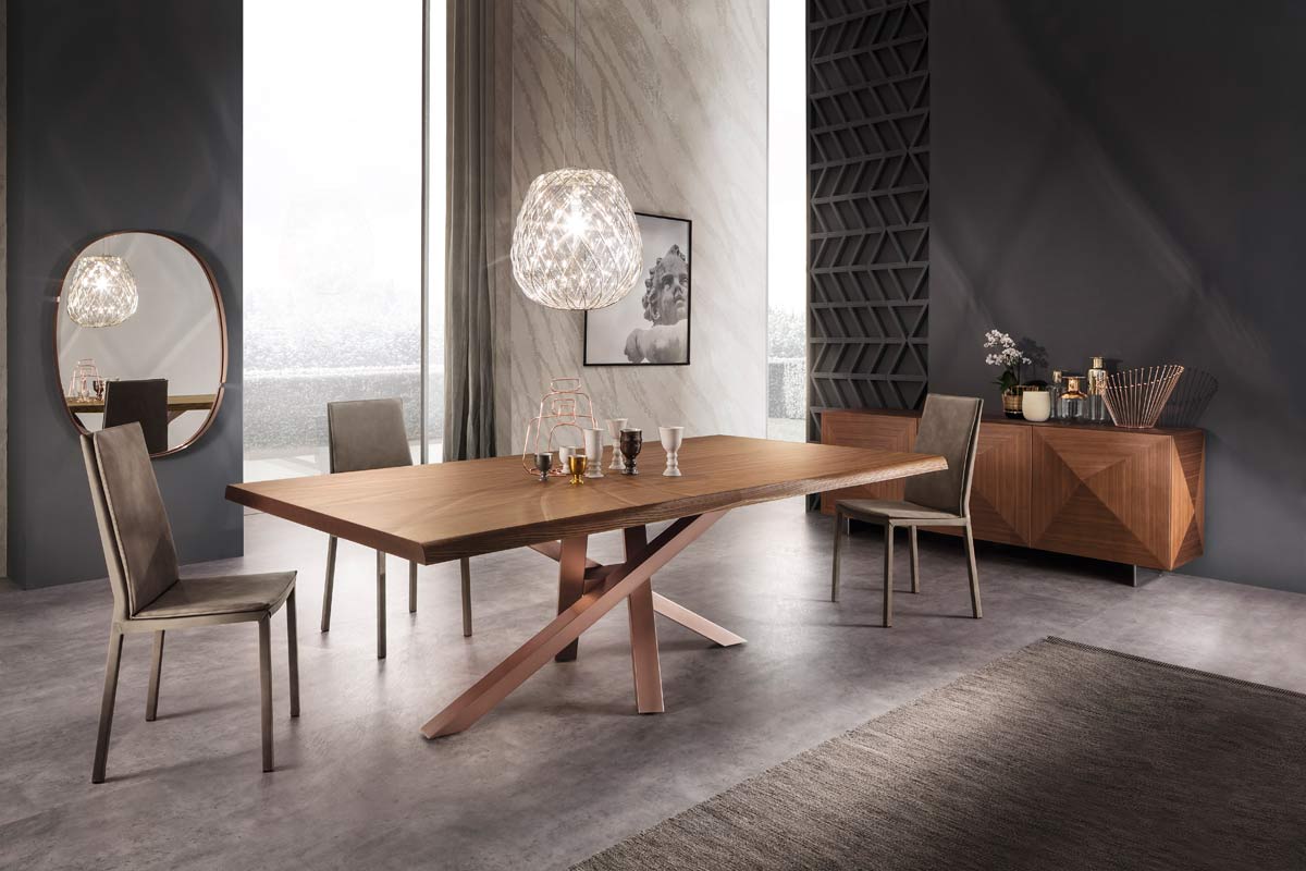 Tavolo moderno Riflessi Shangai 2