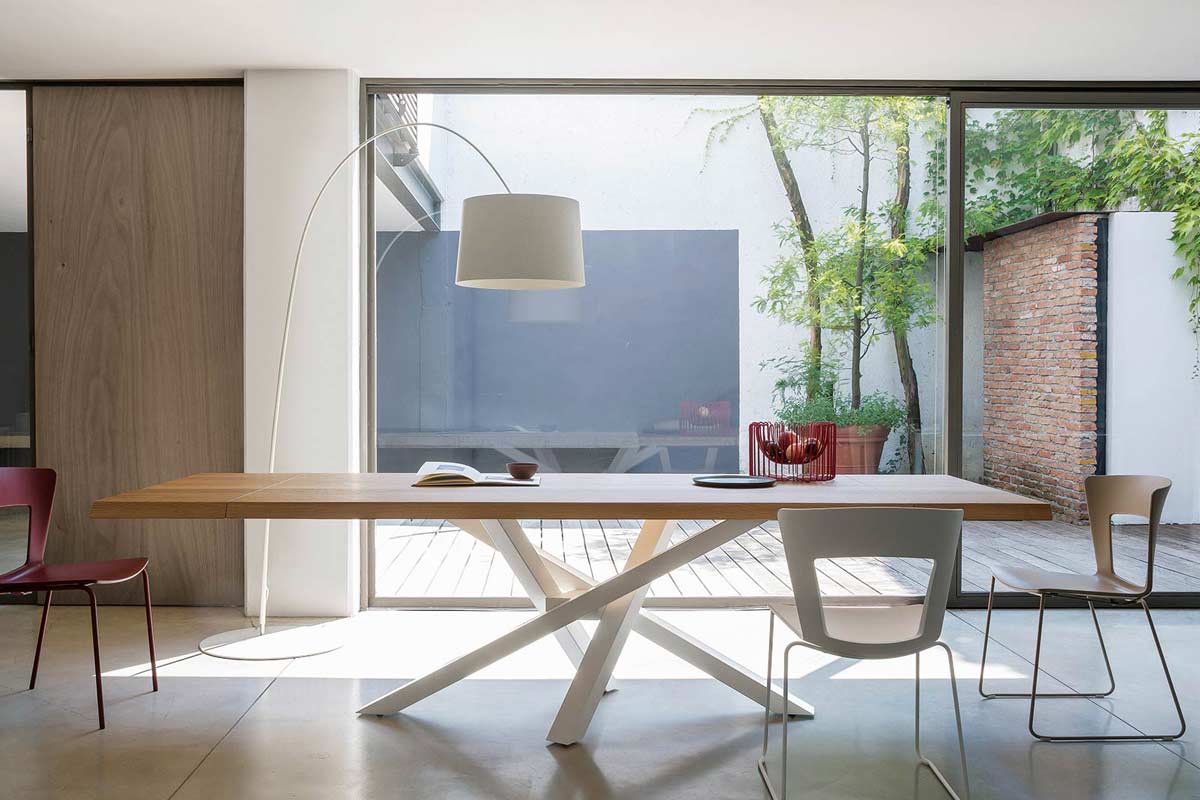 Tavolo moderno Riflessi Shangai 3