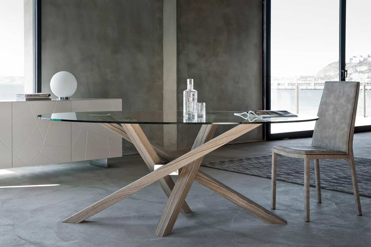 Tavolo moderno Riflessi Shangai 7