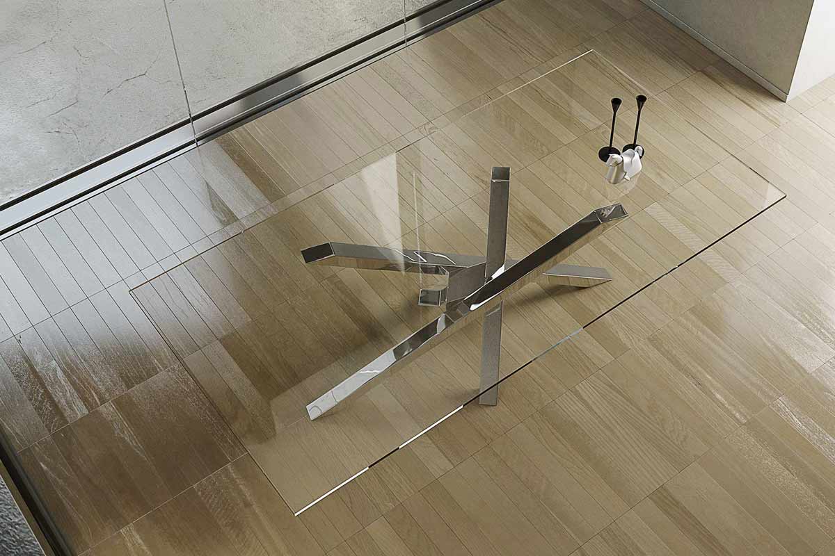 Tavolo moderno Riflessi Shangai 9