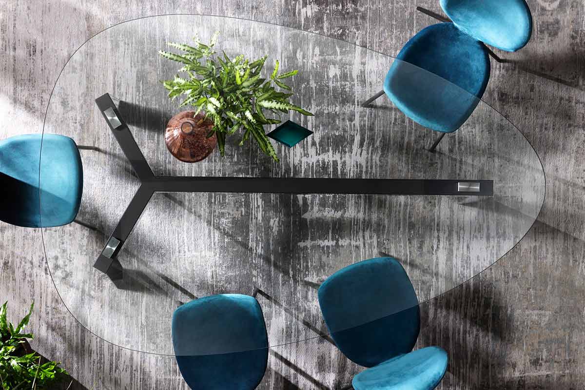 Tavolo moderno Riflessi Treble 5