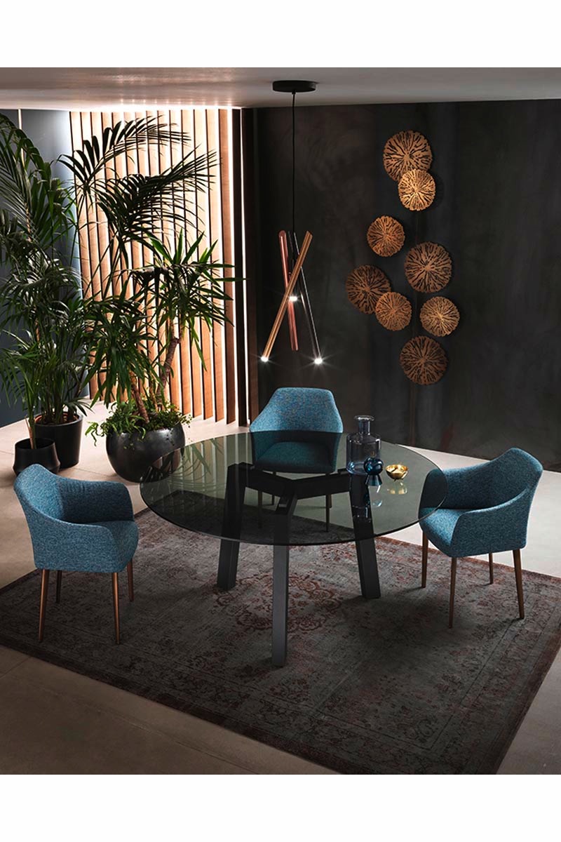 Tavolo moderno Riflessi Treble 7