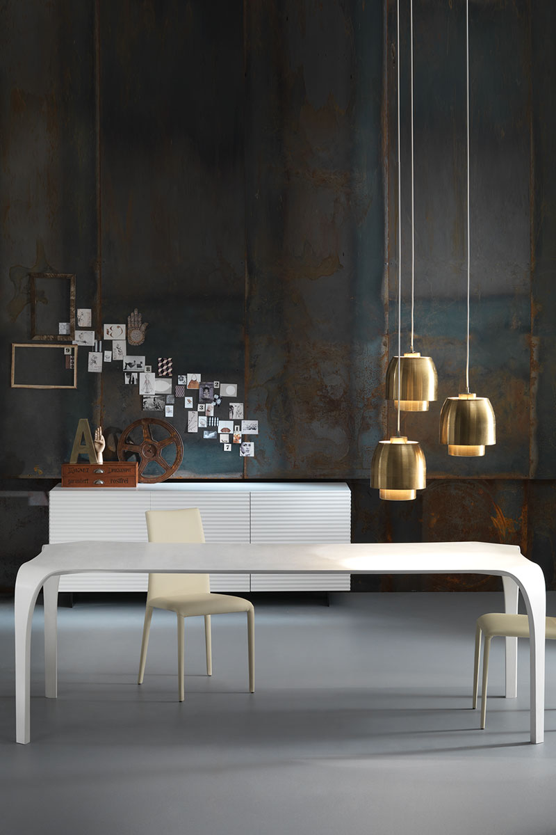 Tavolo moderno Riflessi Unico 3