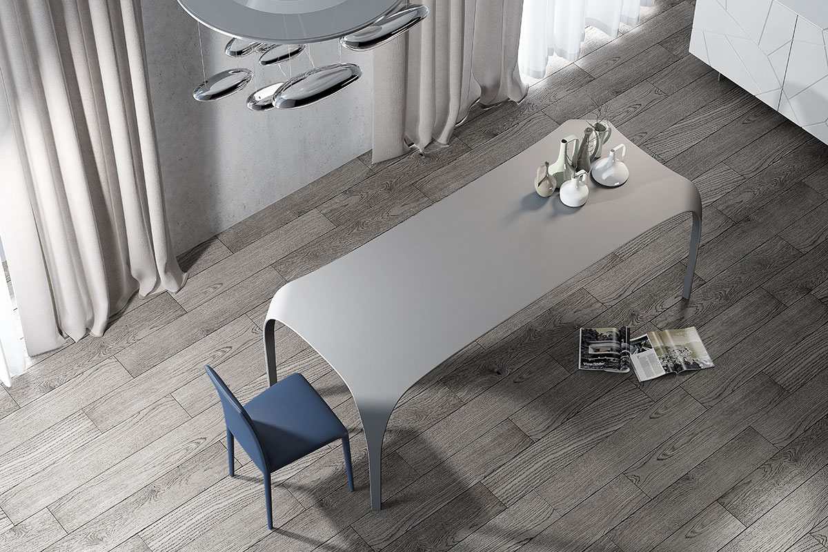 Tavolo moderno Riflessi Unico 6