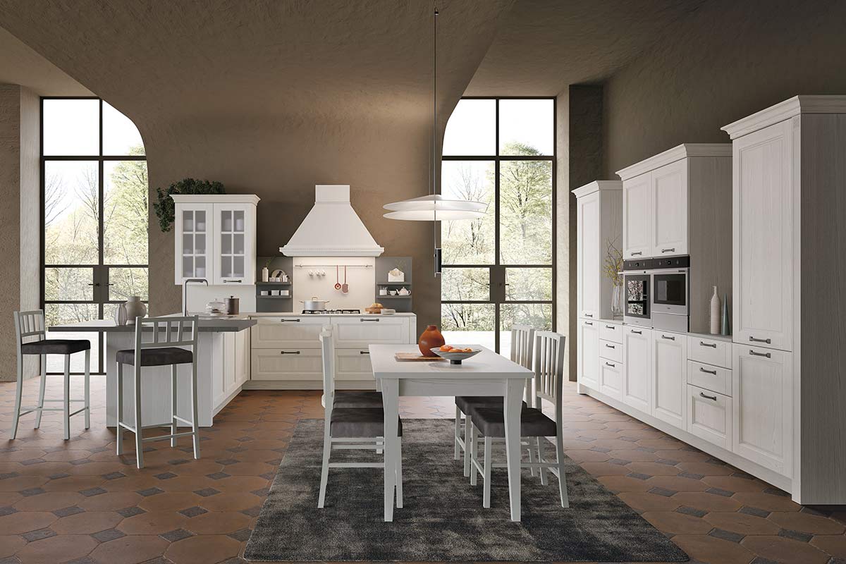 Cucine classiche componibili Stosa Progetto Virginia 2