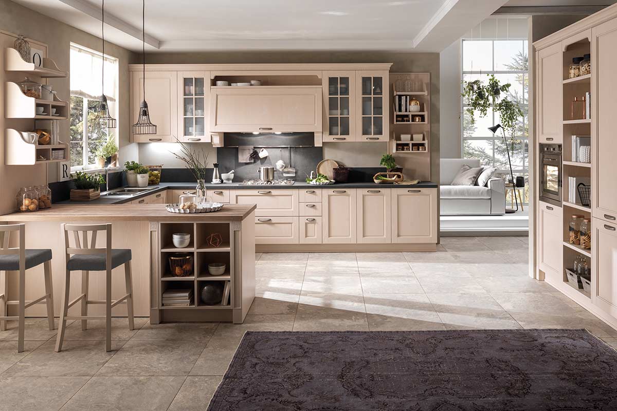 Cucine classiche componibili Stosa Progetto Virginia 3