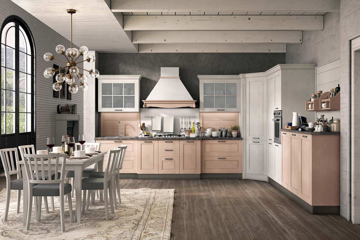 Cucine classiche componibili Stosa Progetto Virginia 4