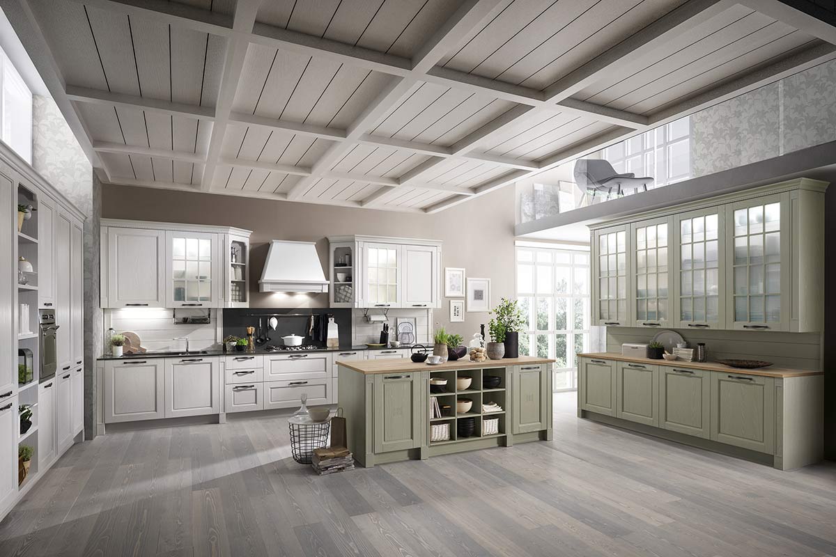 Cucine classiche componibili Stosa Progetto Virginia 5