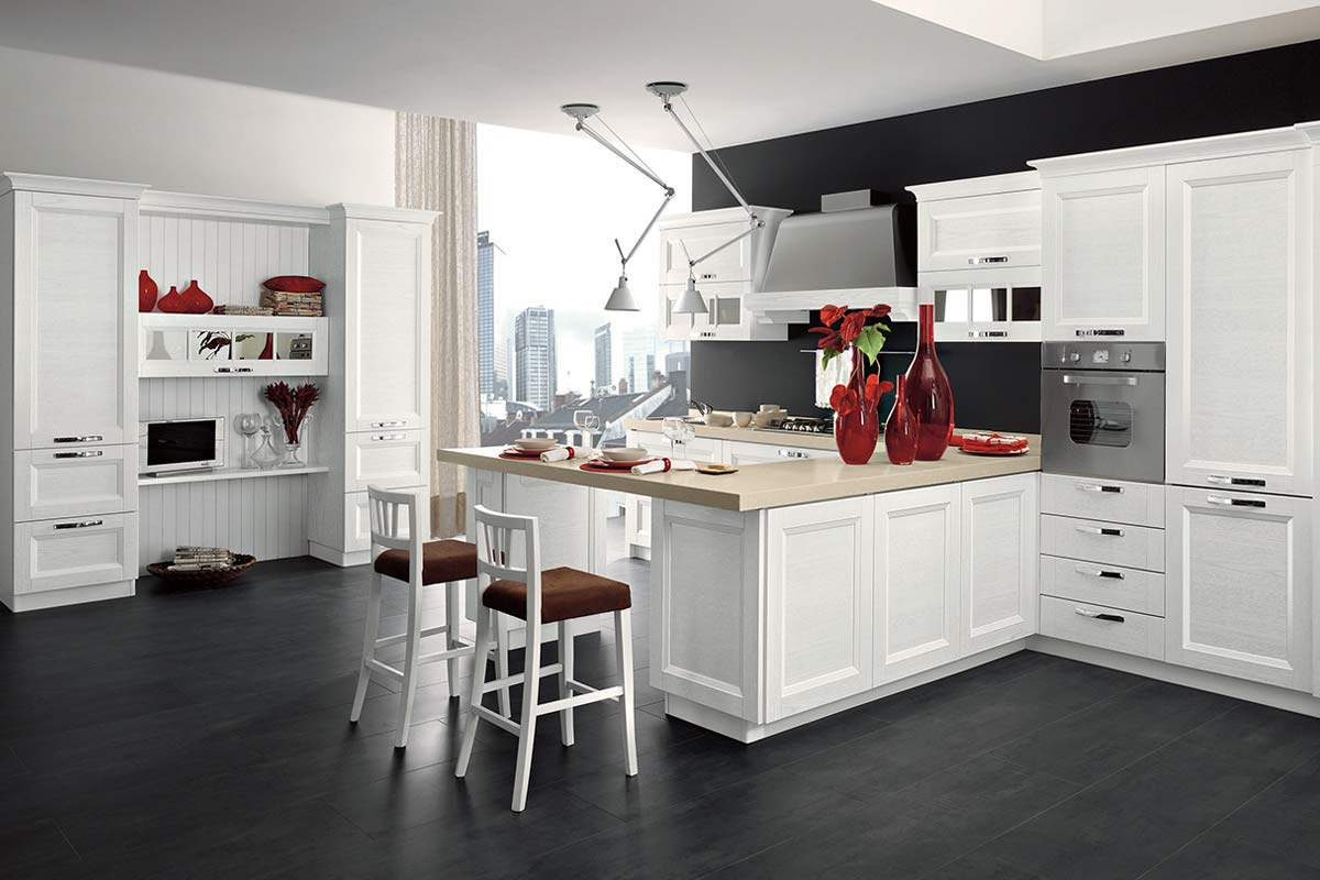Cucine classiche componibili Stosa Progetto Beverly 3