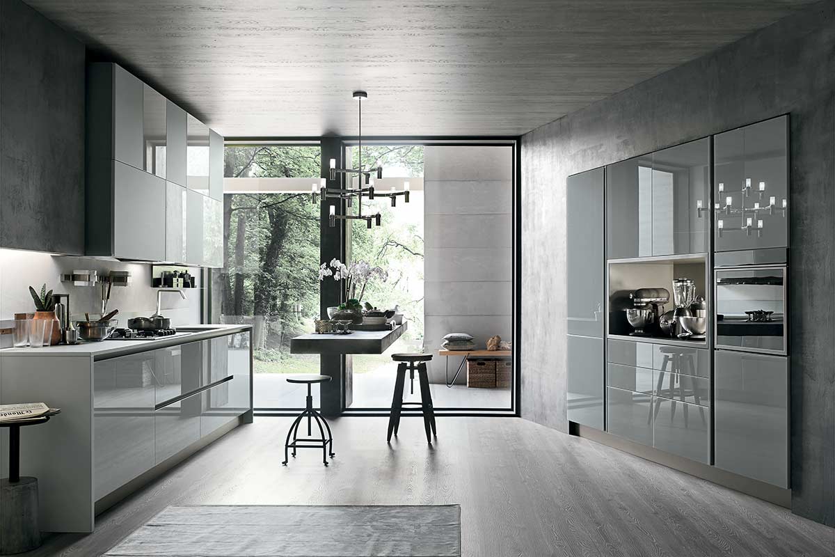 Cucine moderne componibili Stosa Progetto Aliant 1
