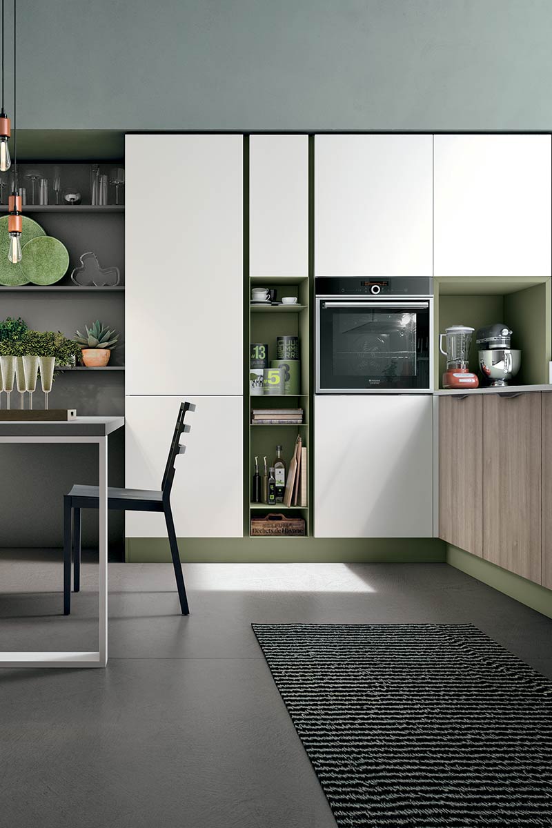 Cucine moderne componibili Stosa Progetto Aliant 6