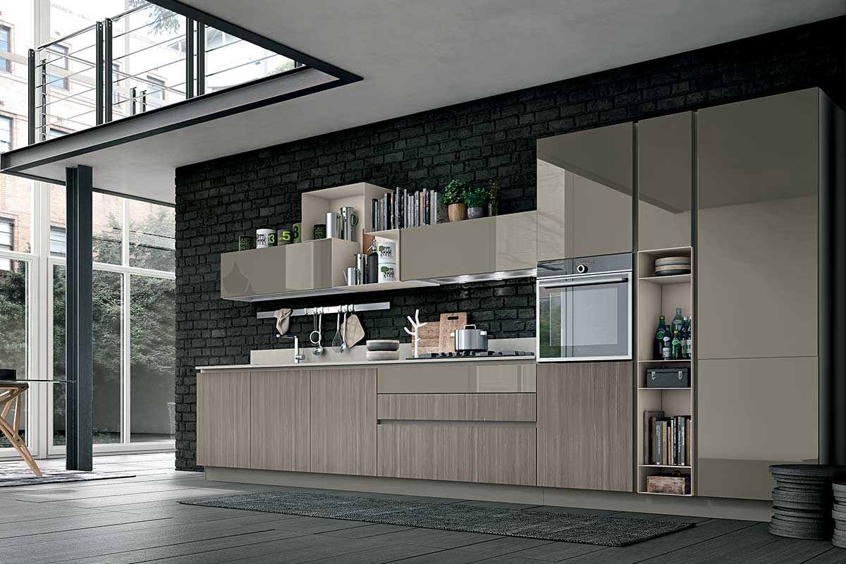 Cucine moderne componibili Stosa Progetto Aliant 7