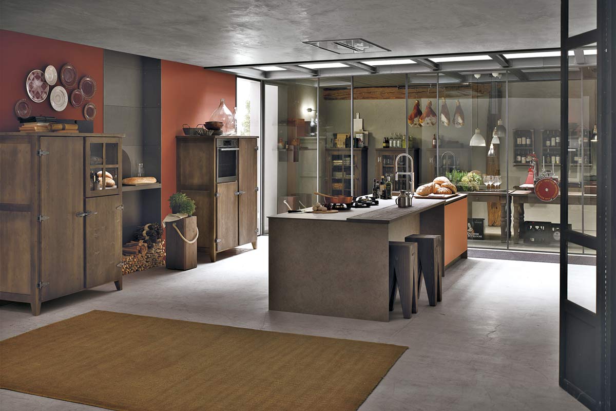 Cucine moderne componibili Stosa Progetto Aliant 9