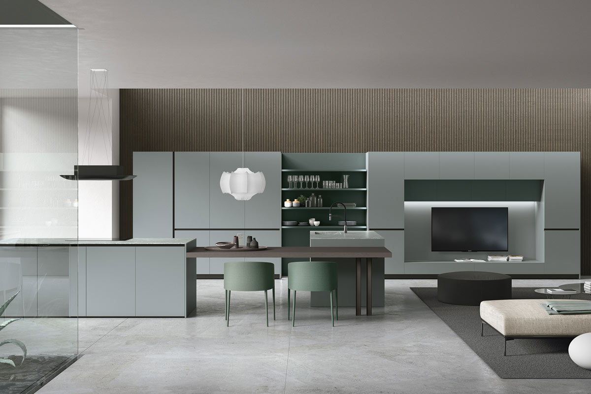 Cucine moderne componibili Stosa Progetto Color Trend 3