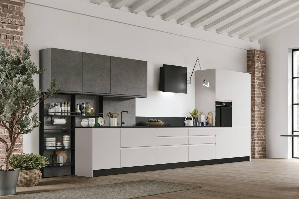 Cucine moderne componibili&nbsp;Stosa&nbsp;Progetto Karma 3