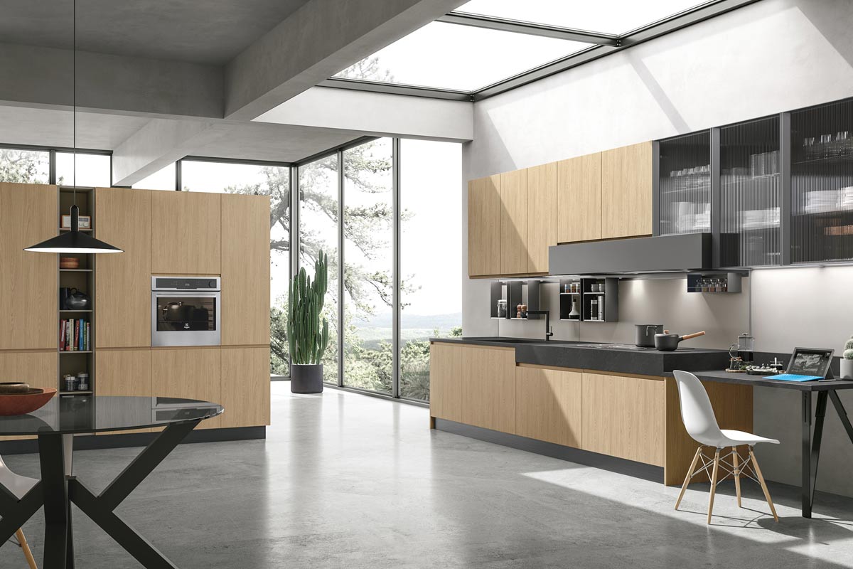 Cucine moderne componibili&nbsp;Stosa&nbsp;Progetto Karma 5