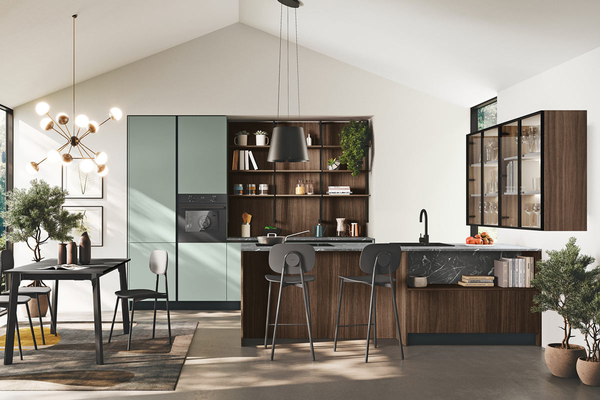 Cucine moderne componibili&nbsp;Stosa&nbsp;Kaya 5