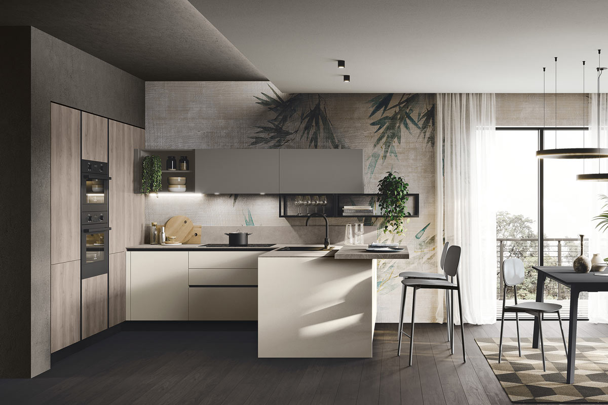Cucine moderne componibili&nbsp;Stosa&nbsp;Kaya 6