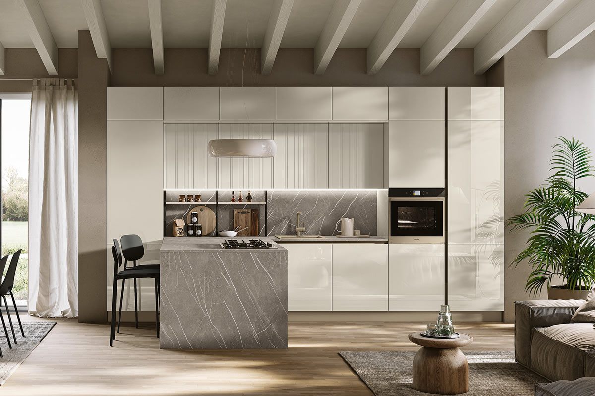 Cucine moderne componibili Stosa Lumia 2