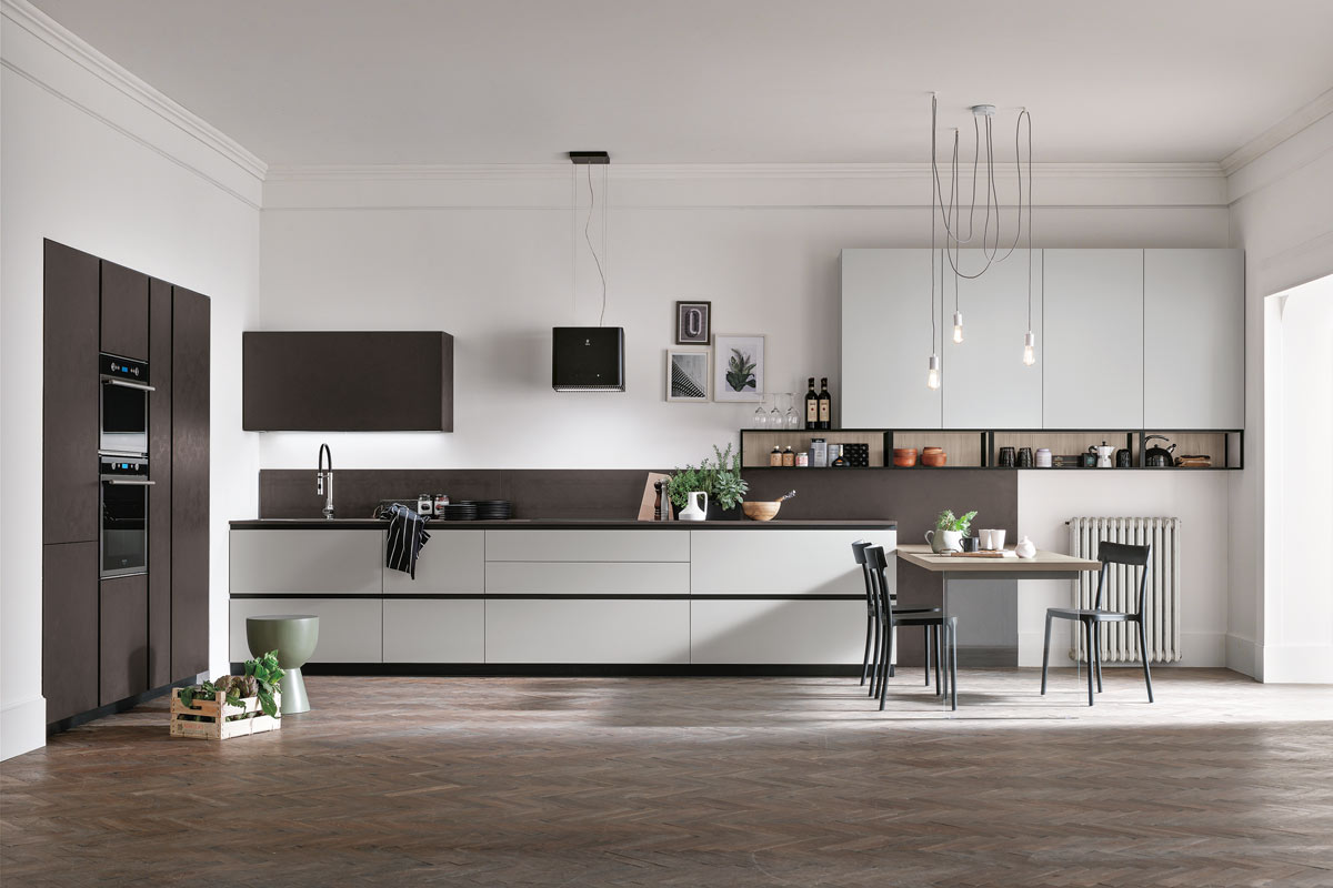 Cucine moderne componibili&nbsp;Stosa&nbsp;Progetto Metropolis 3