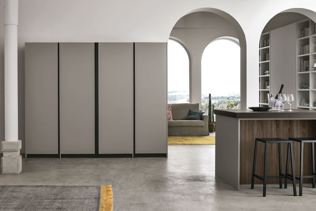 Cucine moderne componibili&nbsp;Stosa&nbsp;Progetto Metropolis 8