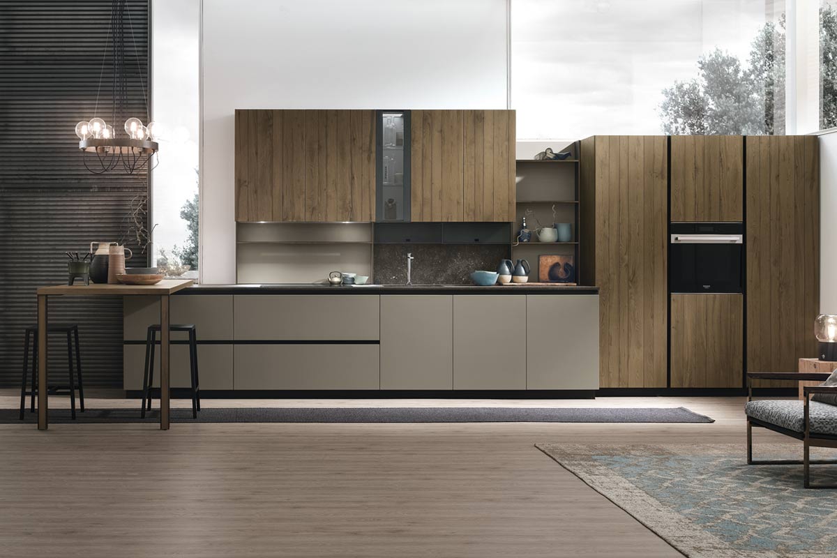 Cucine moderne componibili Stosa Progetto Natural 4