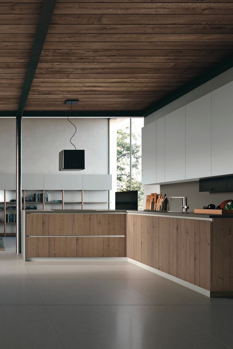 Cucine moderne componibili Stosa Progetto Natural 7