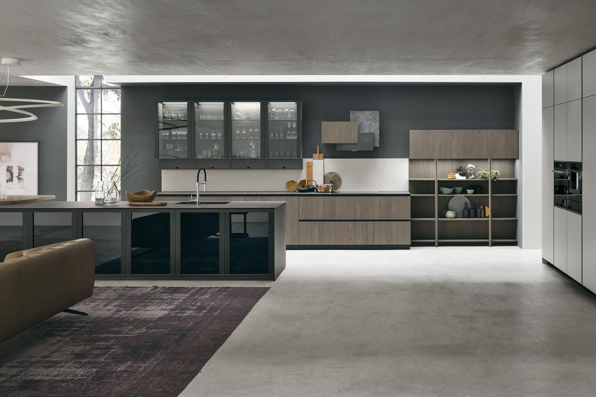 Cucine moderne componibili Stosa Progetto Natural 9