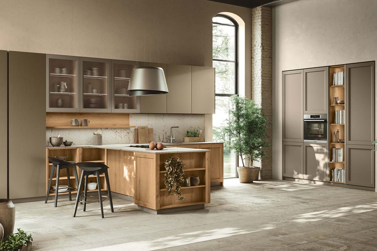 Cucine moderne componibili Stosa Palio 2