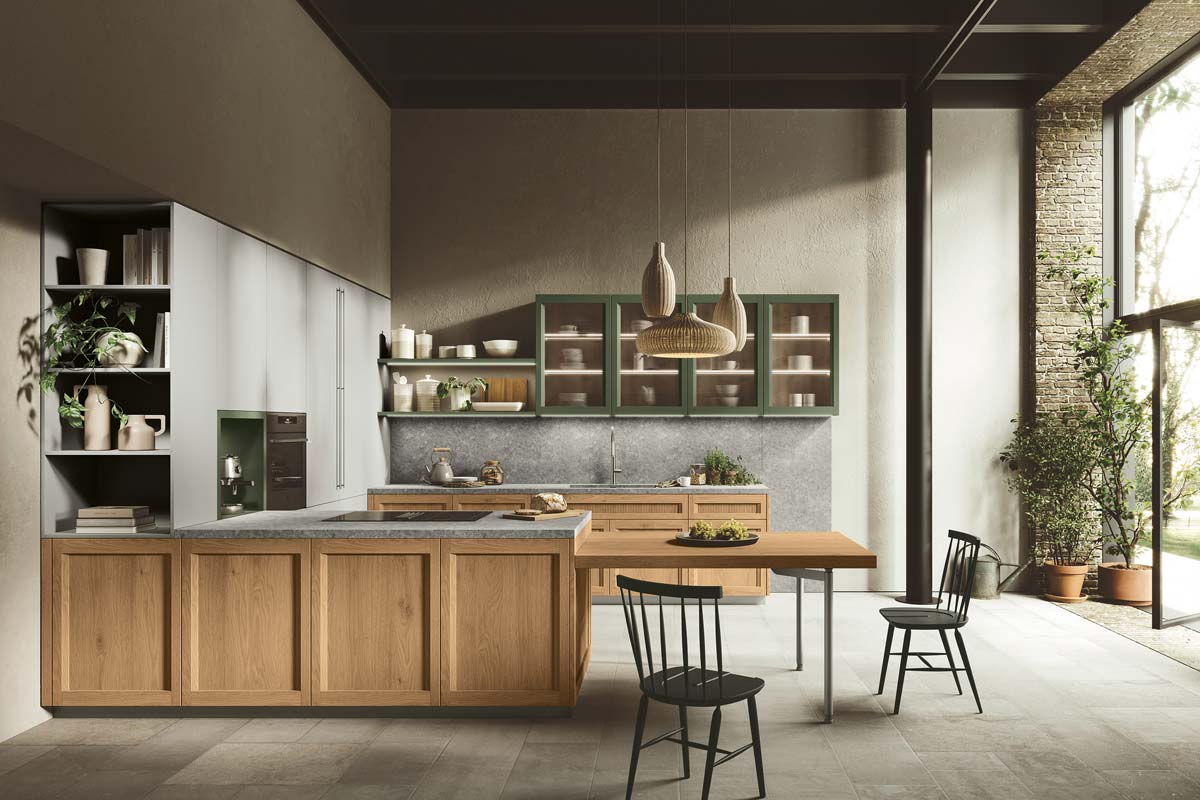 Cucine moderne componibili Stosa Palio 7