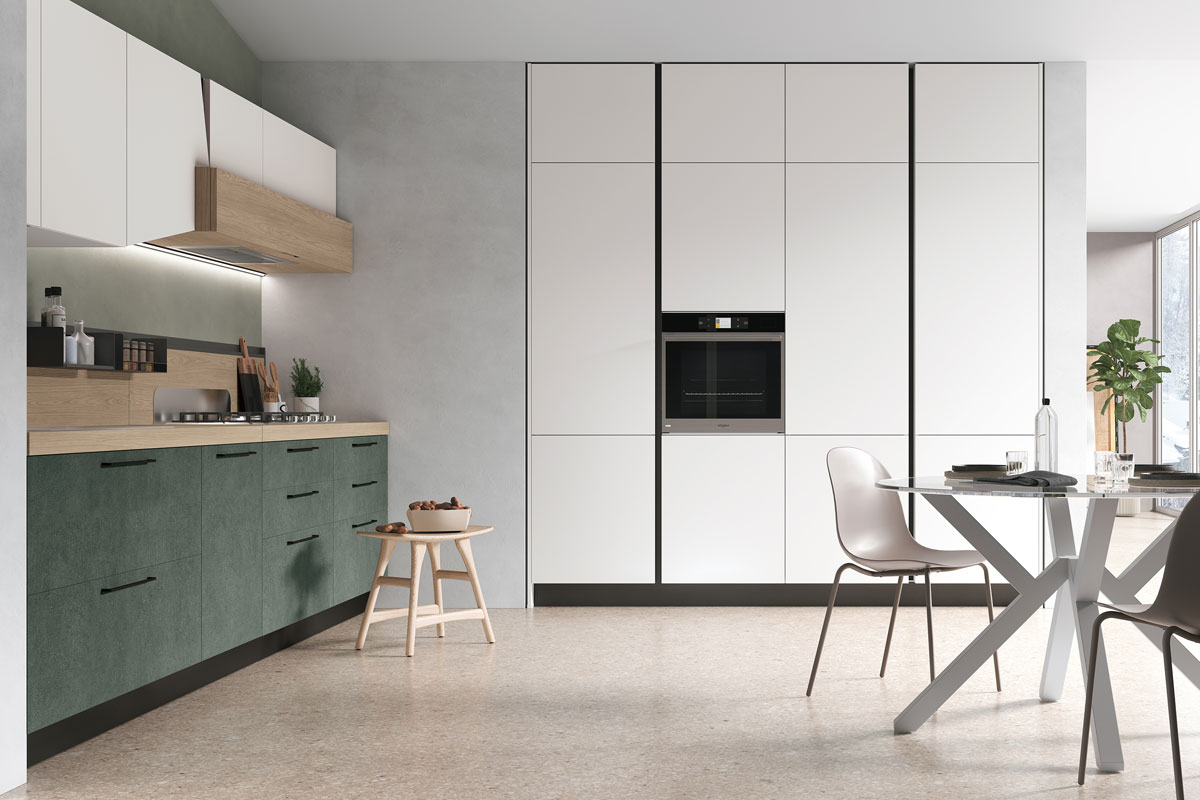 Cucine moderne componibili&nbsp;Stosa&nbsp;Progetto Young 5
