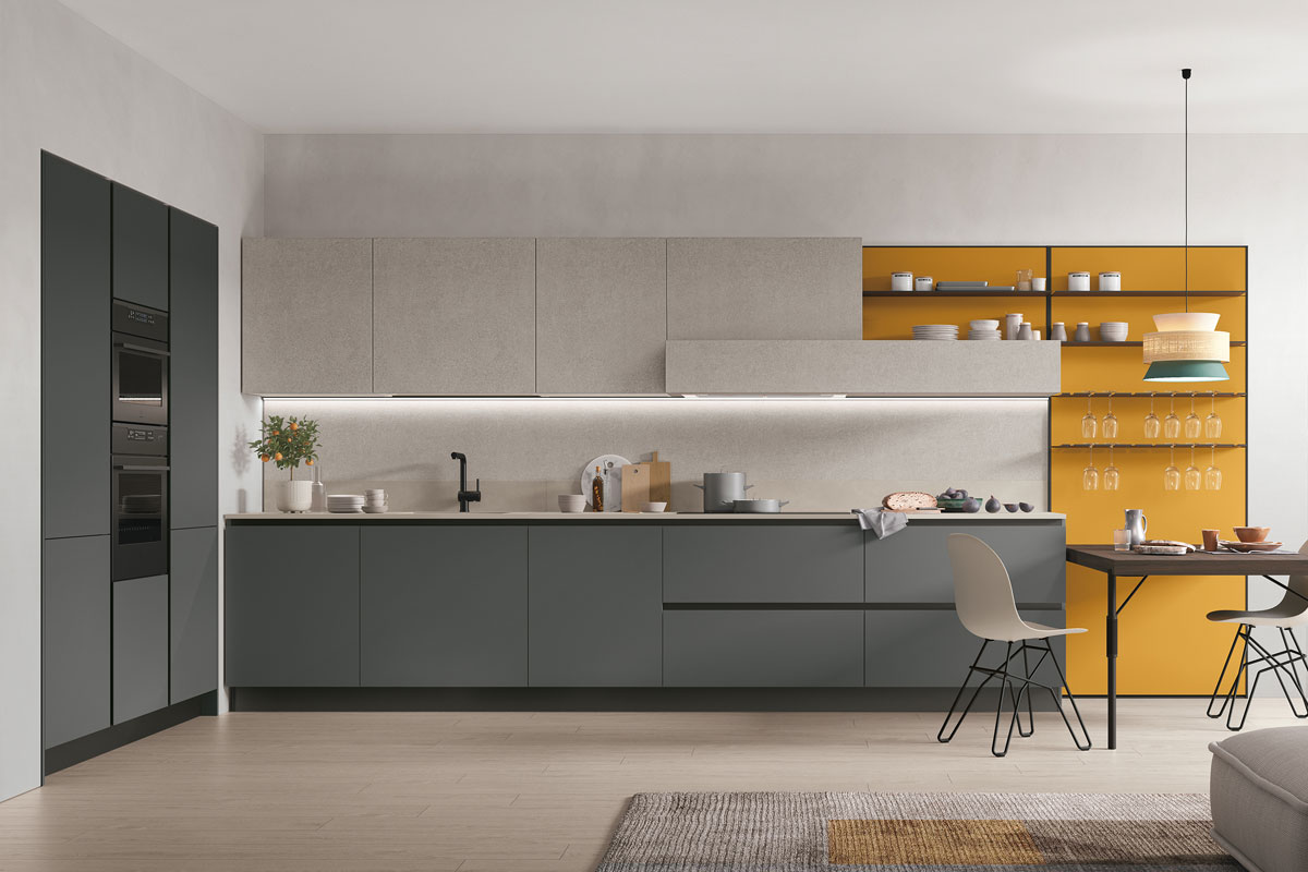 Cucine moderne componibili&nbsp;Stosa&nbsp;Progetto Young 6