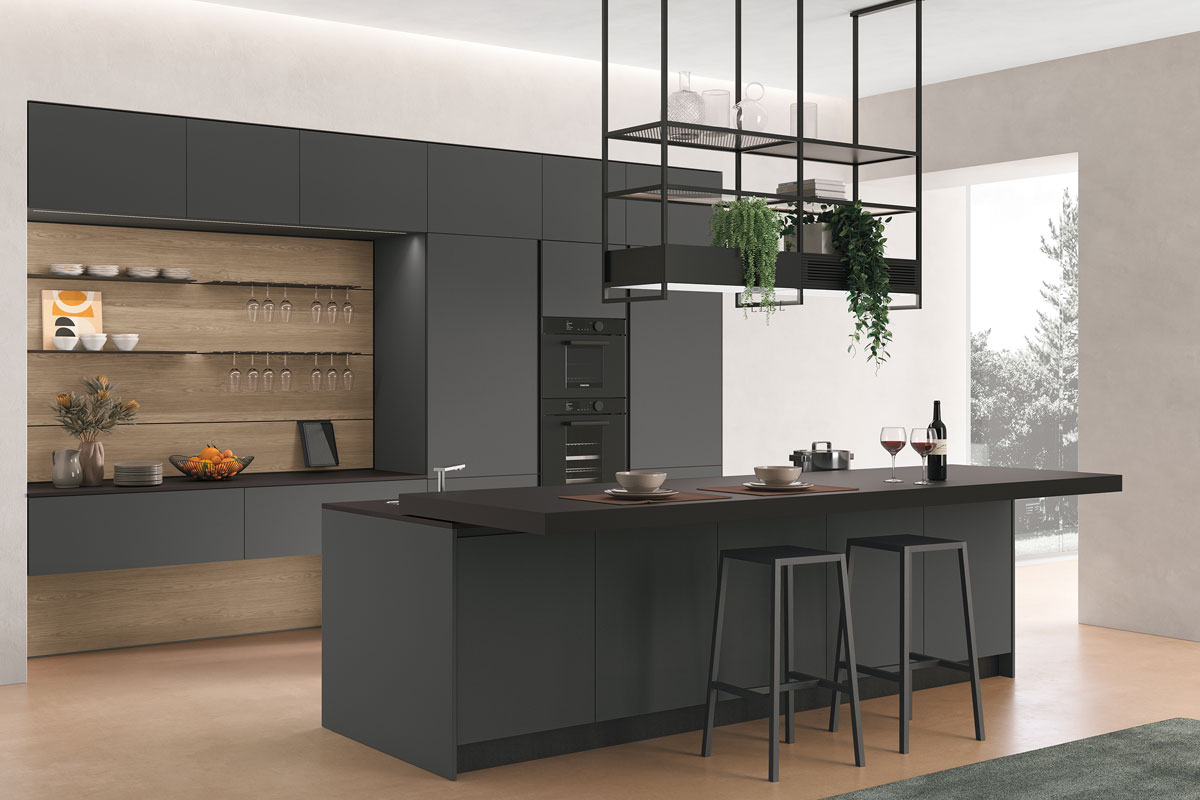 Cucine moderne componibili&nbsp;Stosa&nbsp;Progetto Young 7