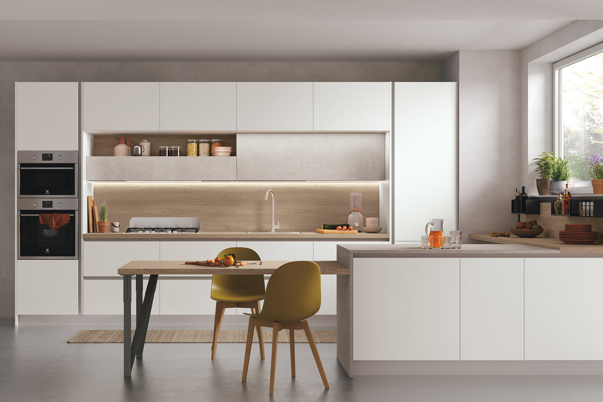 Cucine moderne componibili&nbsp;Stosa&nbsp;Progetto Young 8