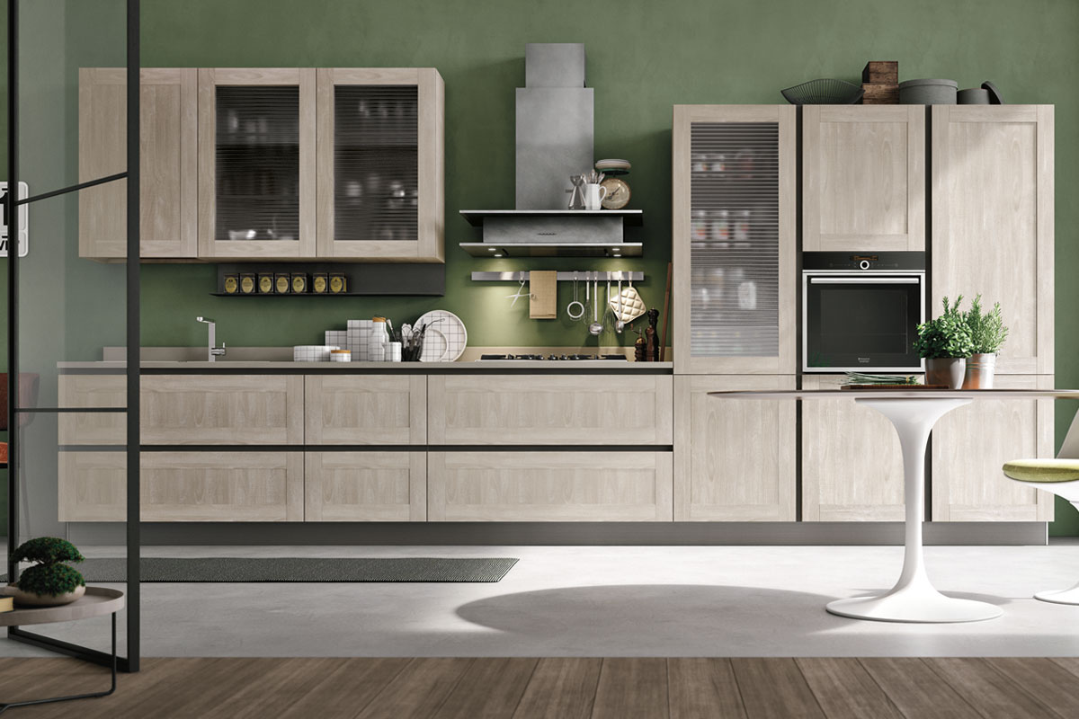 Cucine moderne componibili&nbsp;Stosa&nbsp;Progetto City 6