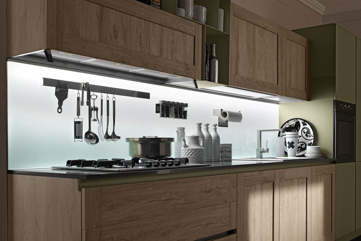 Cucine moderne componibili&nbsp;Stosa&nbsp;Progetto City 10