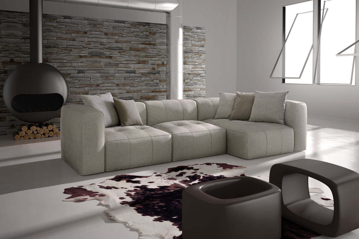 Divano moderno Top Lops Sense 3