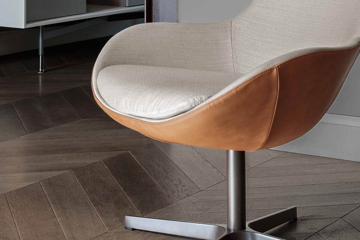 Poltrona moderna Ditre Linear 3