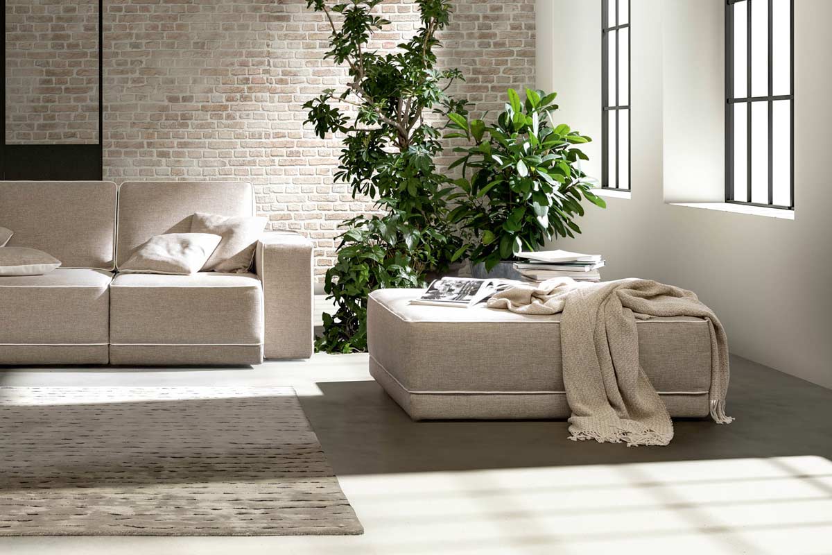 Pouf moderno Top Lops Double 1