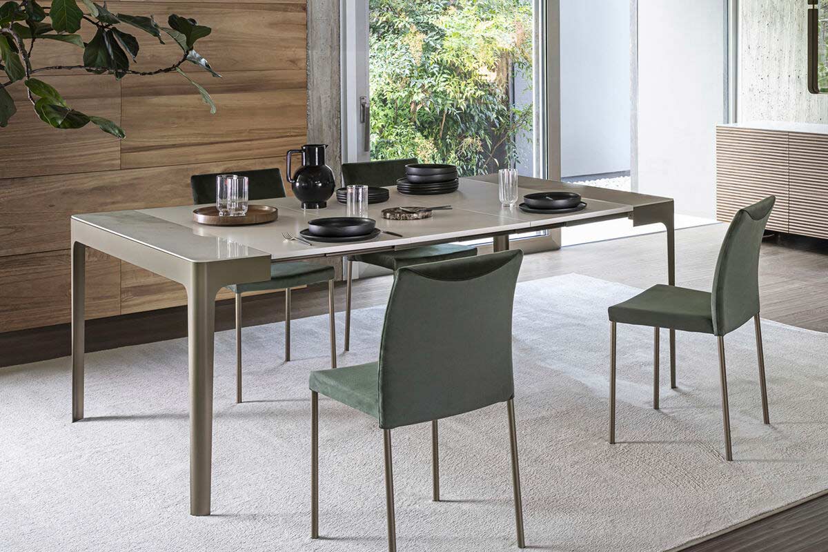 Consolle allungabile moderna Riflessi Corner 2