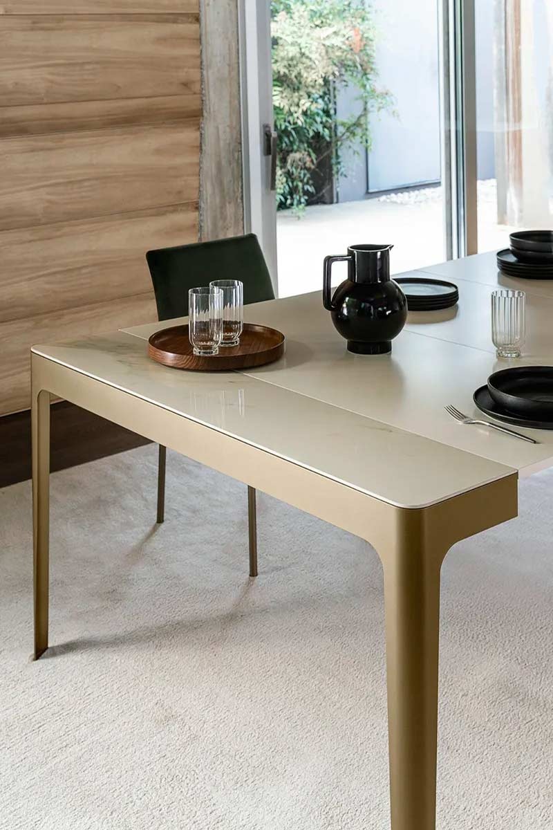 Consolle allungabile moderna Riflessi Corner 3