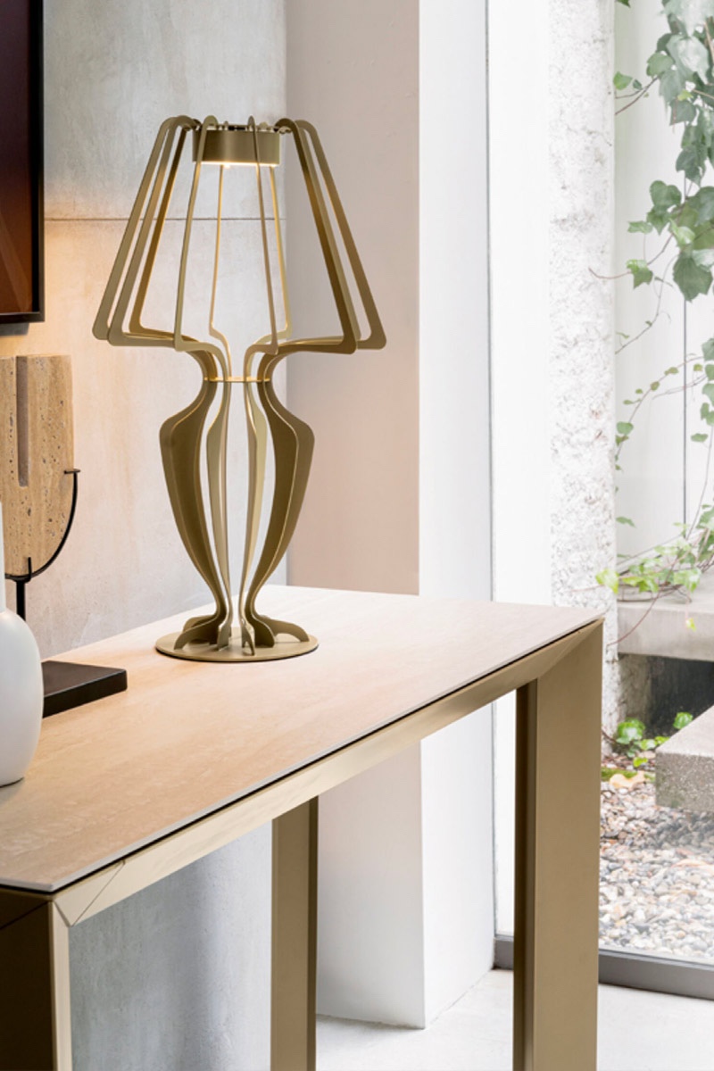 Consolle allungabile moderna Riflessi Manhattan 4