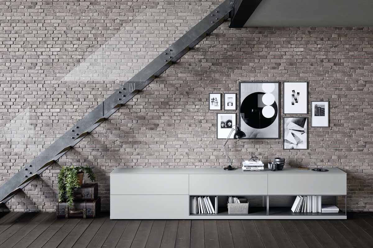 Elemento contenitore moderno Top Lops Outline 6