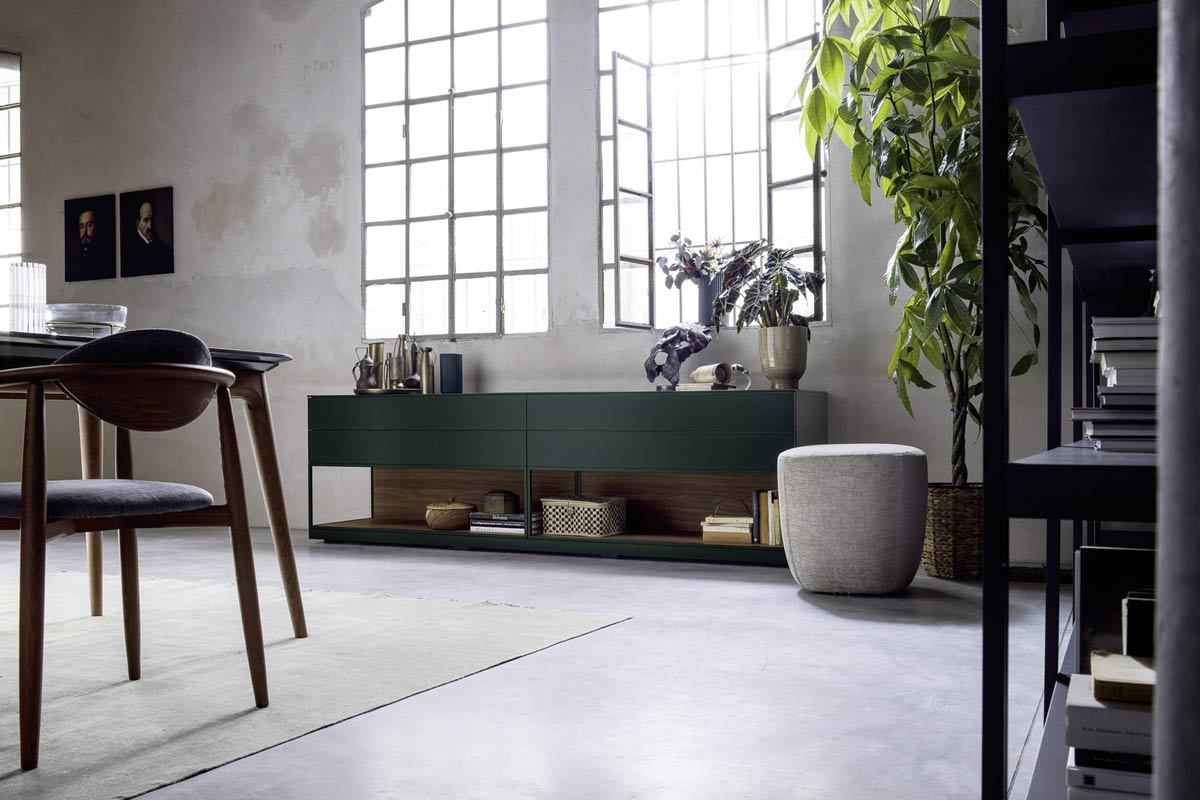 Elemento contenitore moderno Top Lops Outline 7